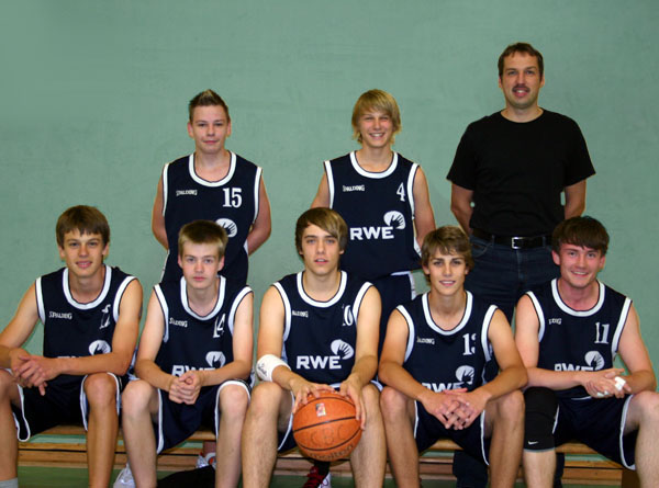 Mannschaftsfoto der U18-Herrenmannschaft Saison 2010/2011