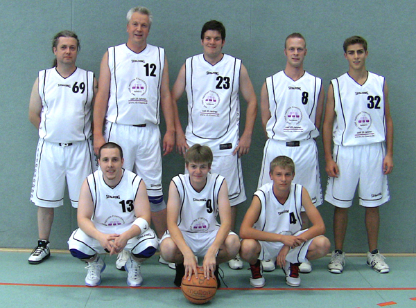 Mannschaftsfoto der 2.Herrenmannschaft Saison 2011/2012